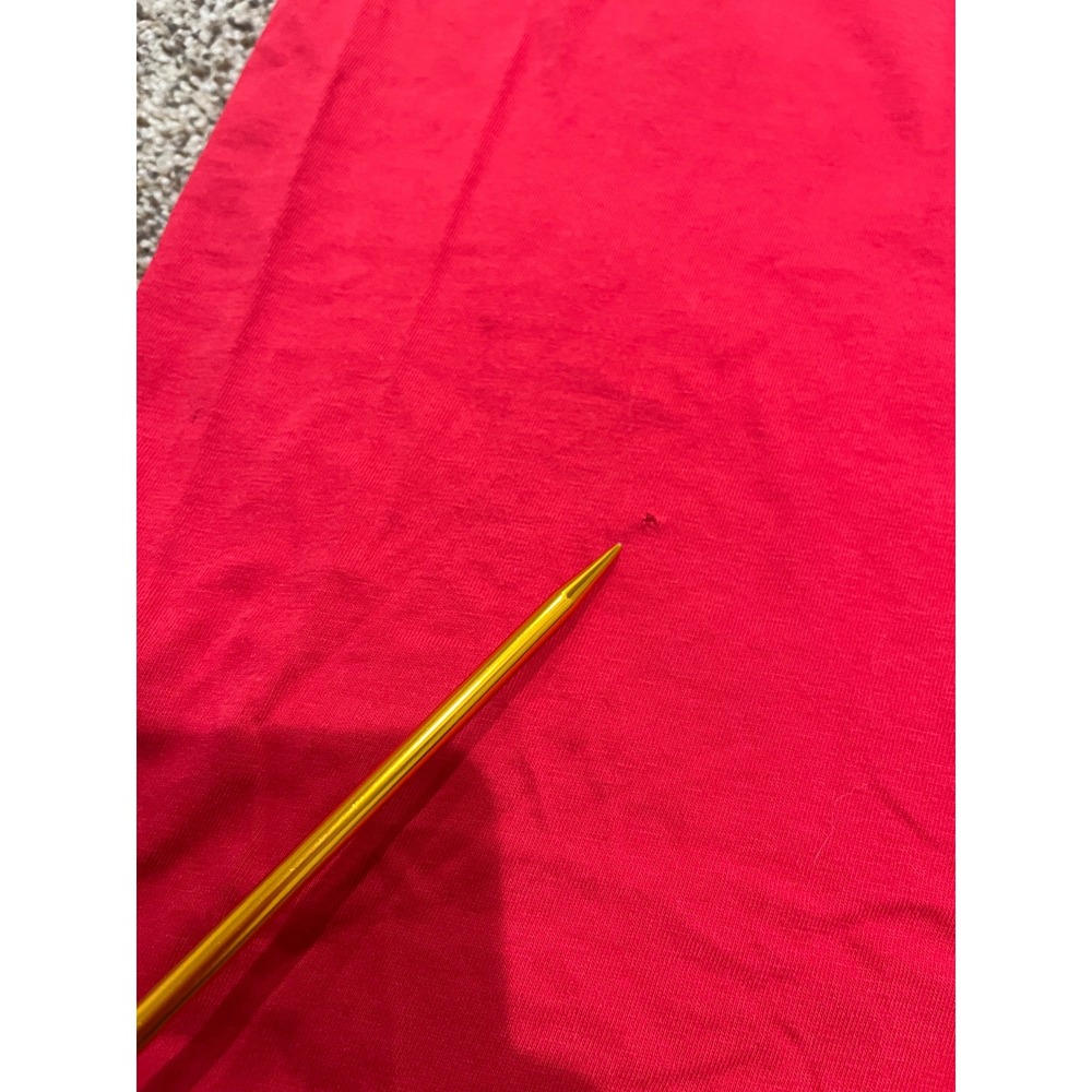 Vintage Polo Country Ralph Lauren Red Pocket T-Shirt Single Stitch Crest Logo S - Picture 5 of 10